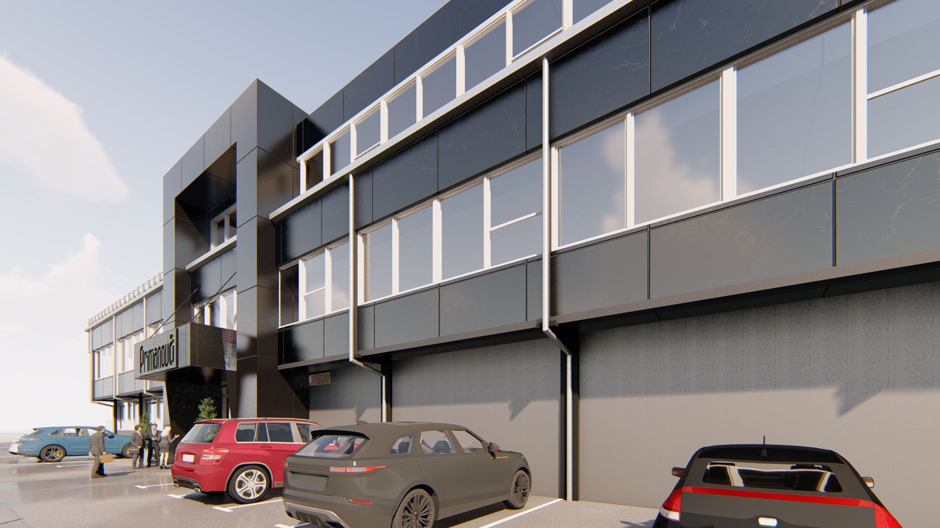 Upravna zgrada- Primanova