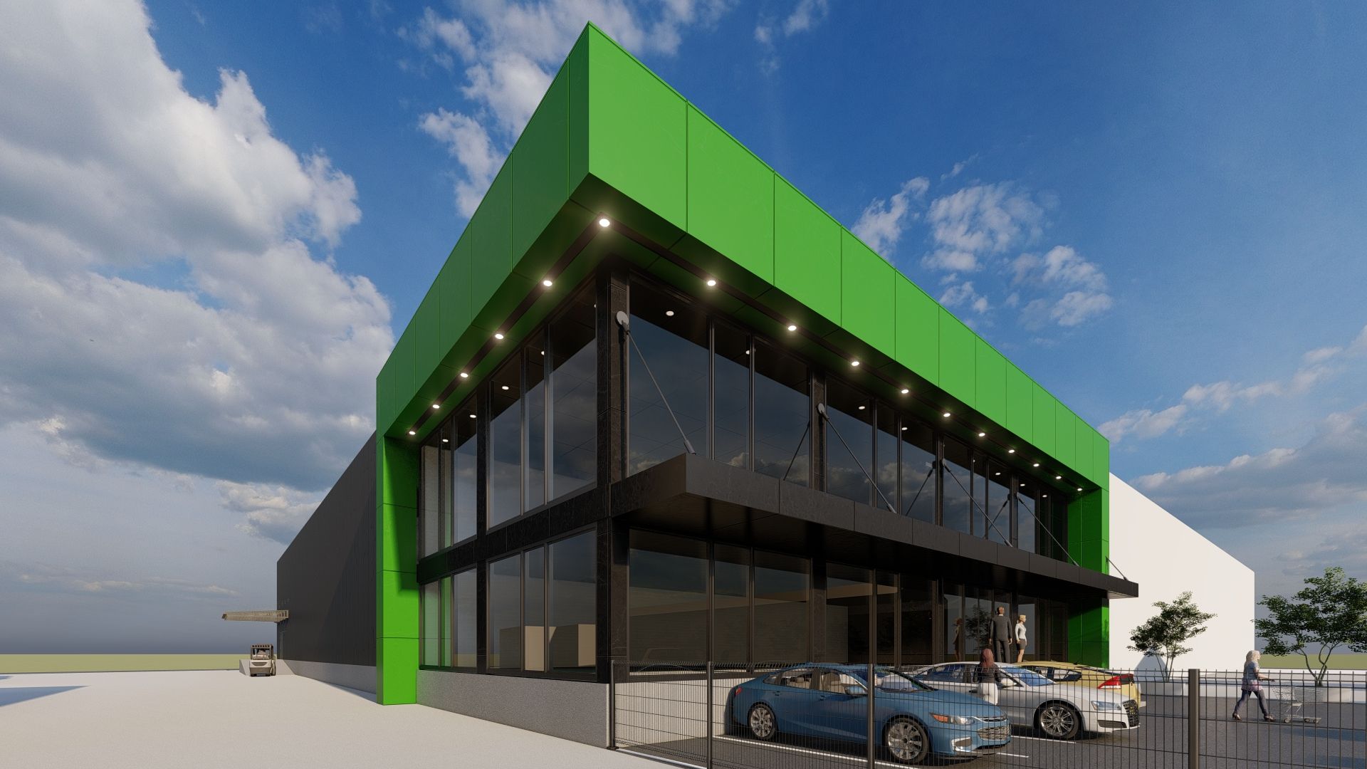 Skladišni objekat sa aneksom