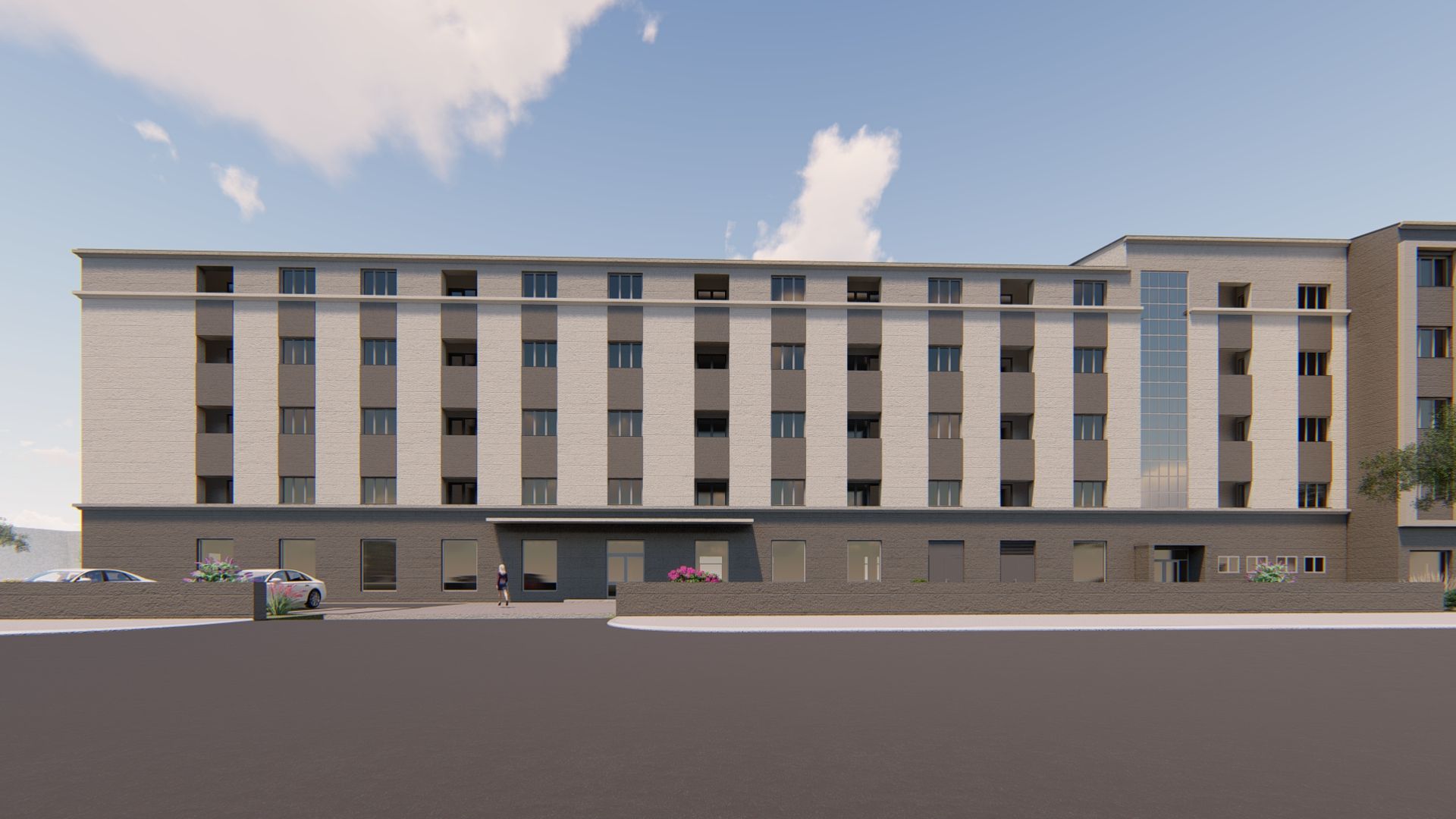 Višeporodični stambeno poslovni objekat