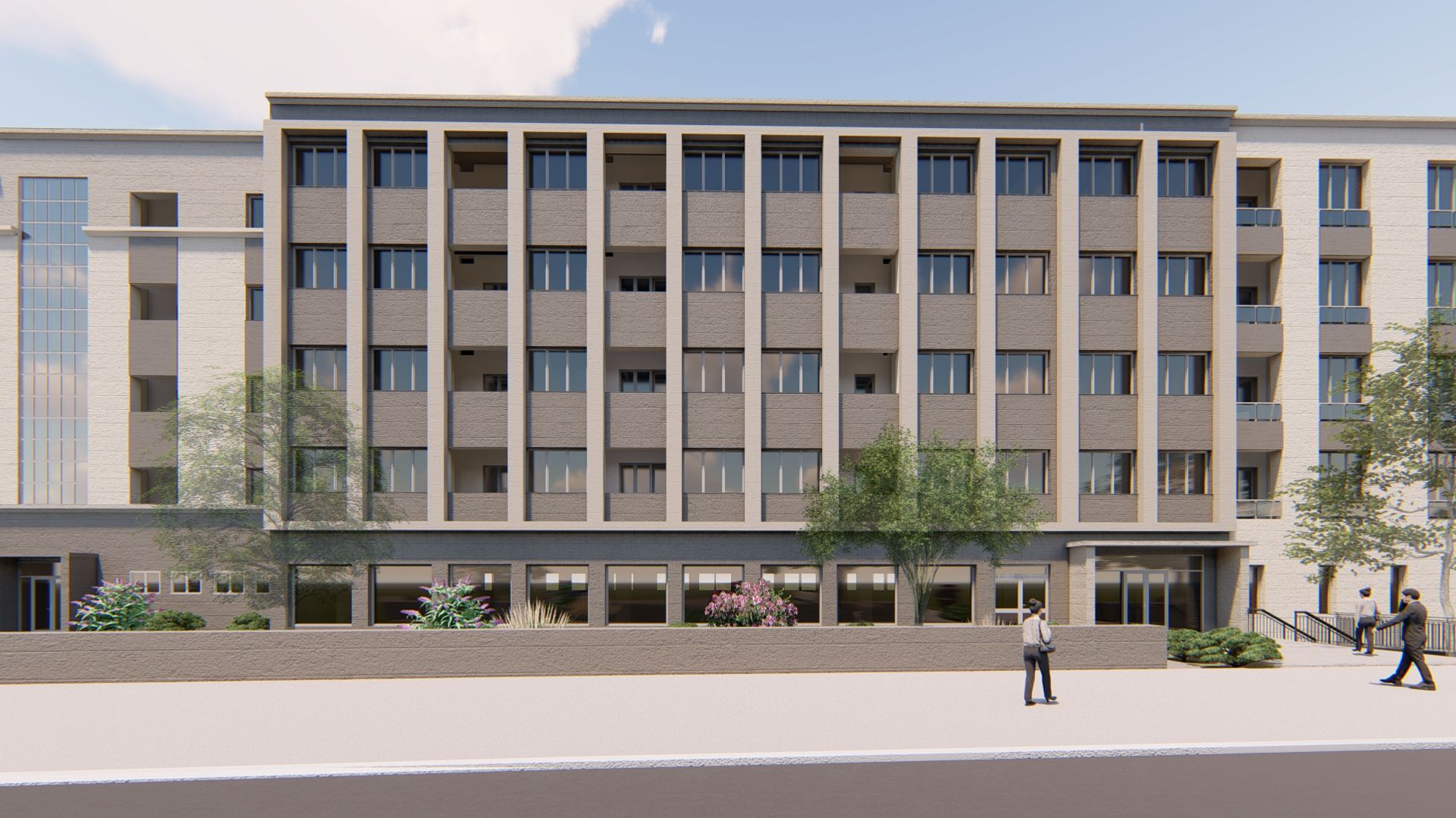 Višeporodični stambeno poslovni objekat