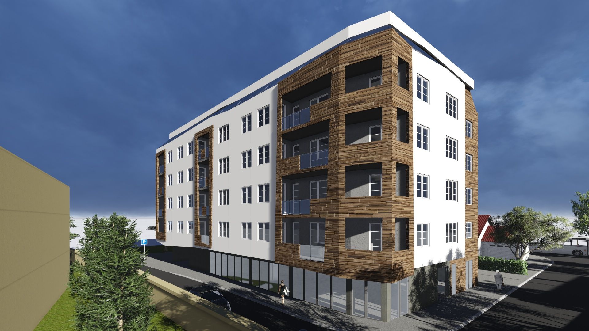 Višeporodični stambeno poslovni objekat