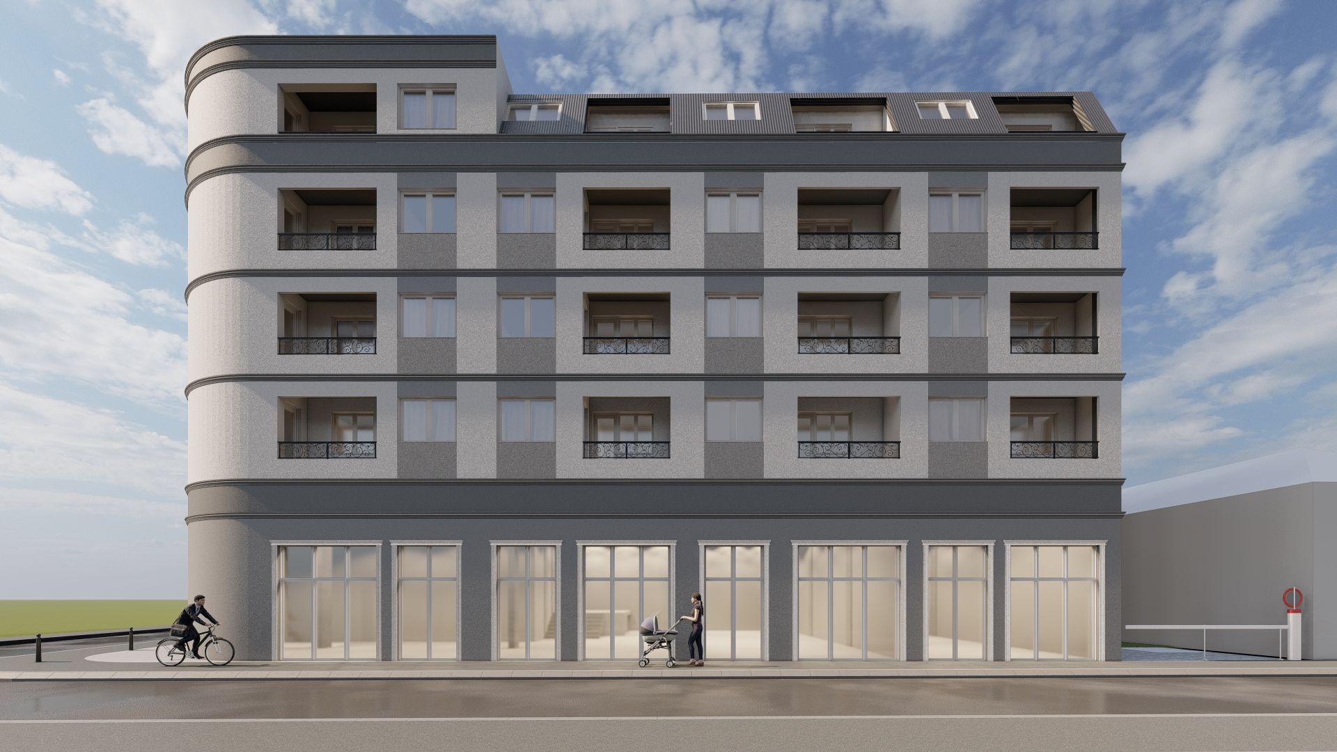 Višeporodični stambeno poslovni objekat