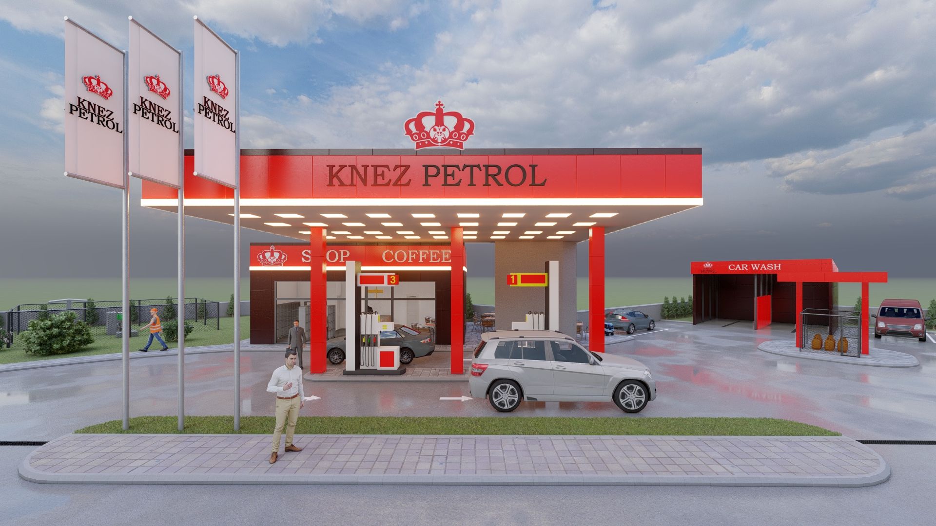 Benzinska pumpa- Bosilegrad