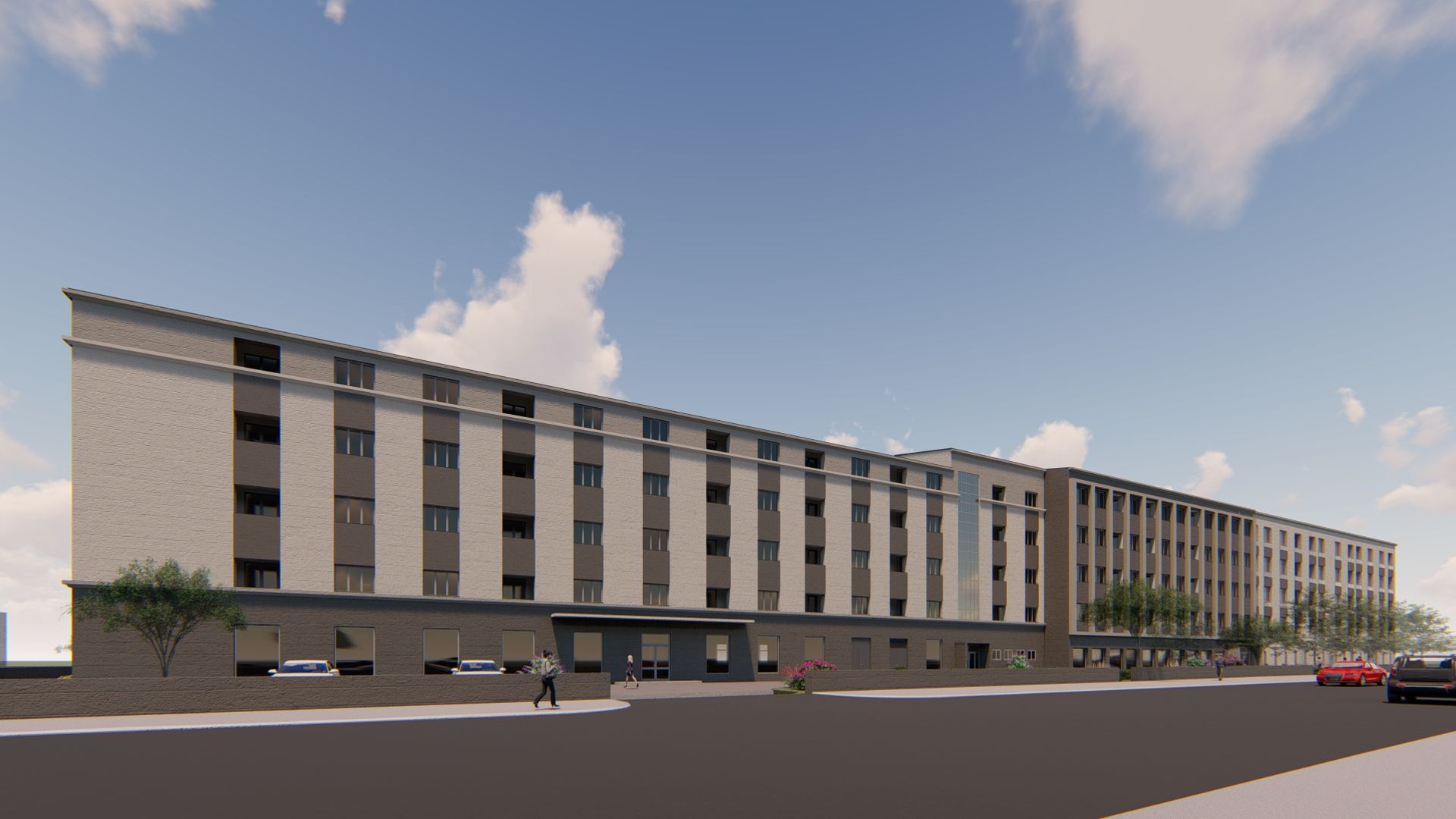 Višeporodični stambeno poslovni objekat