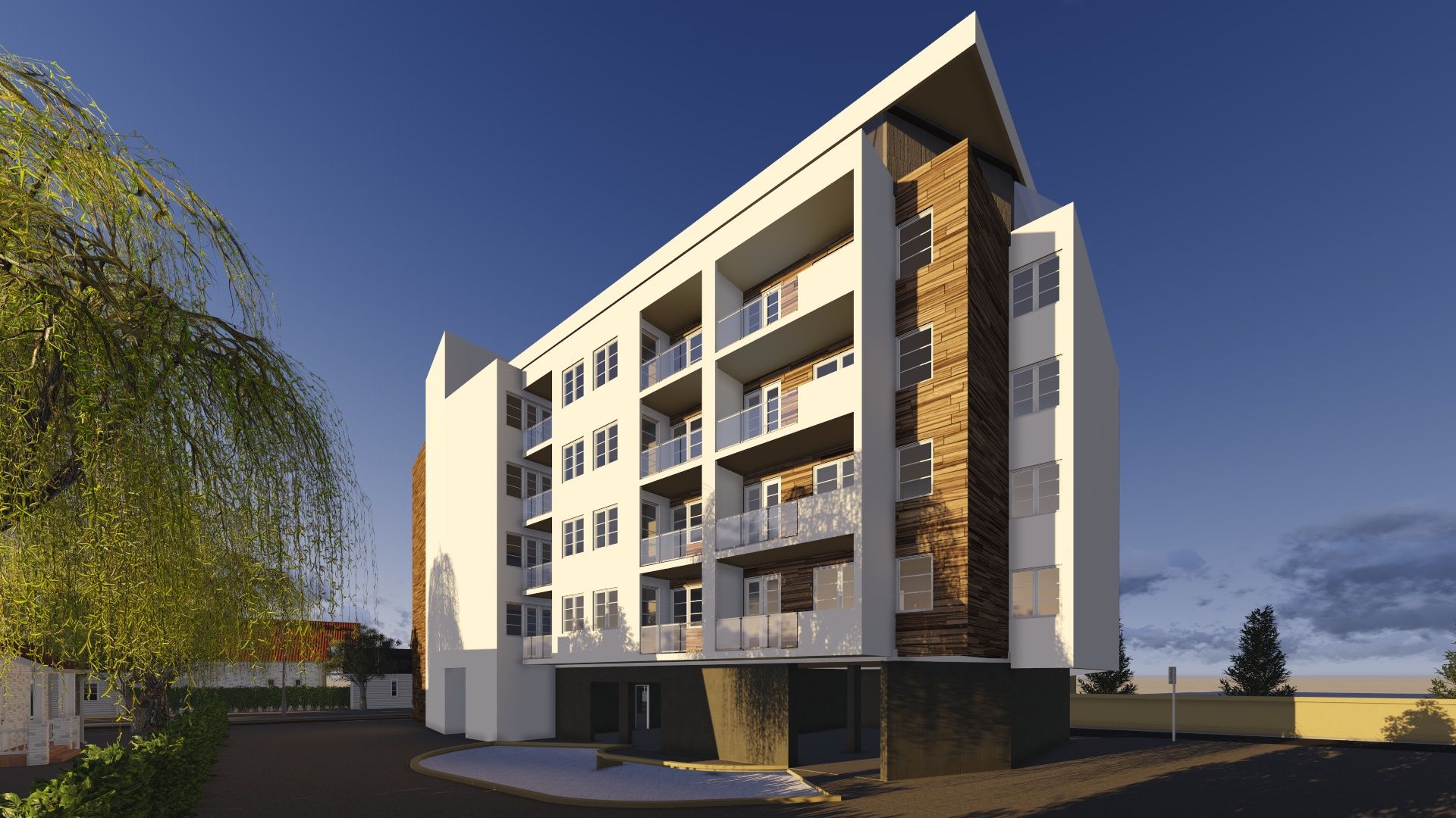 Višeporodični stambeno poslovni objekat