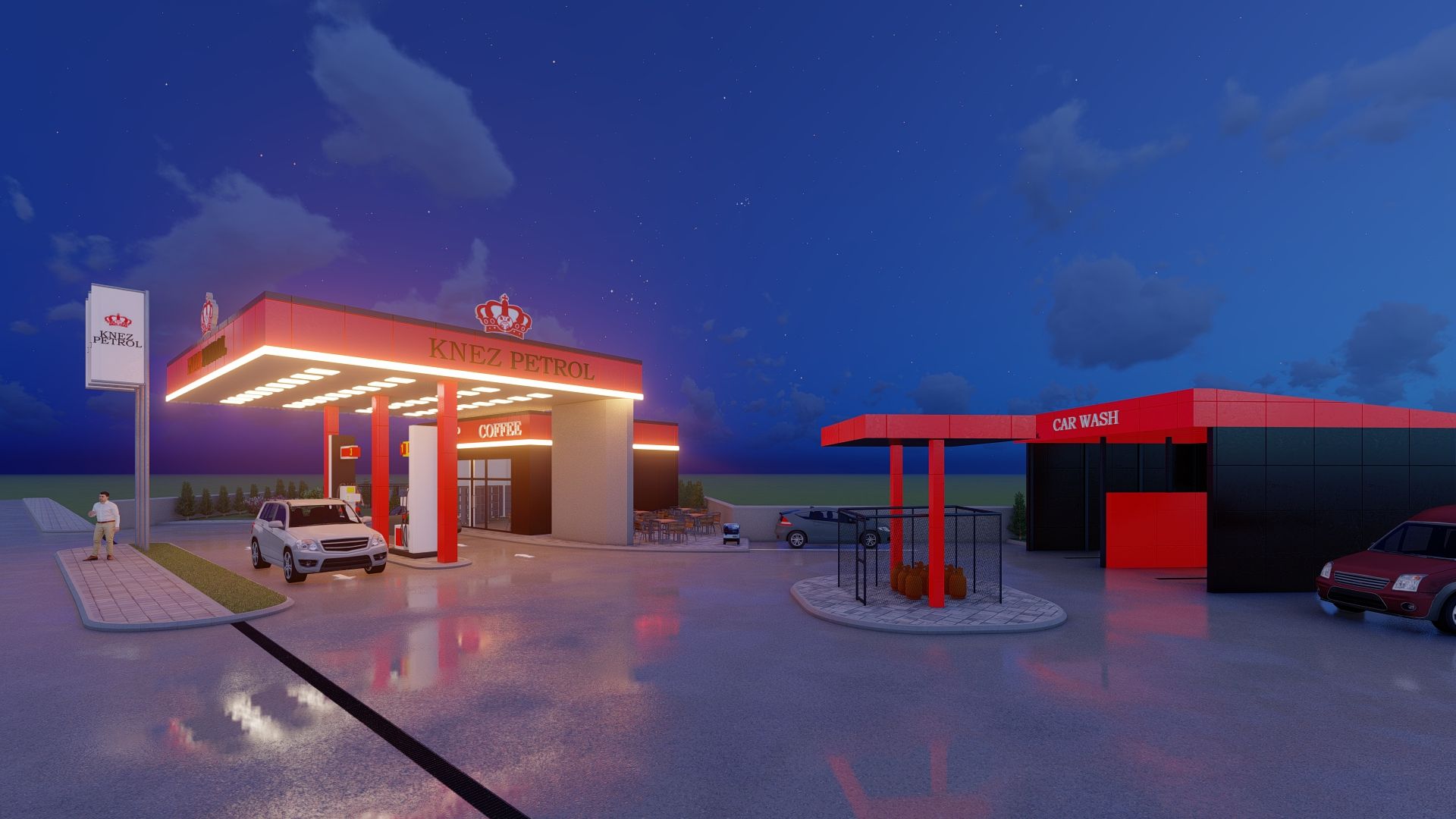 Benzinska pumpa- Bosilegrad