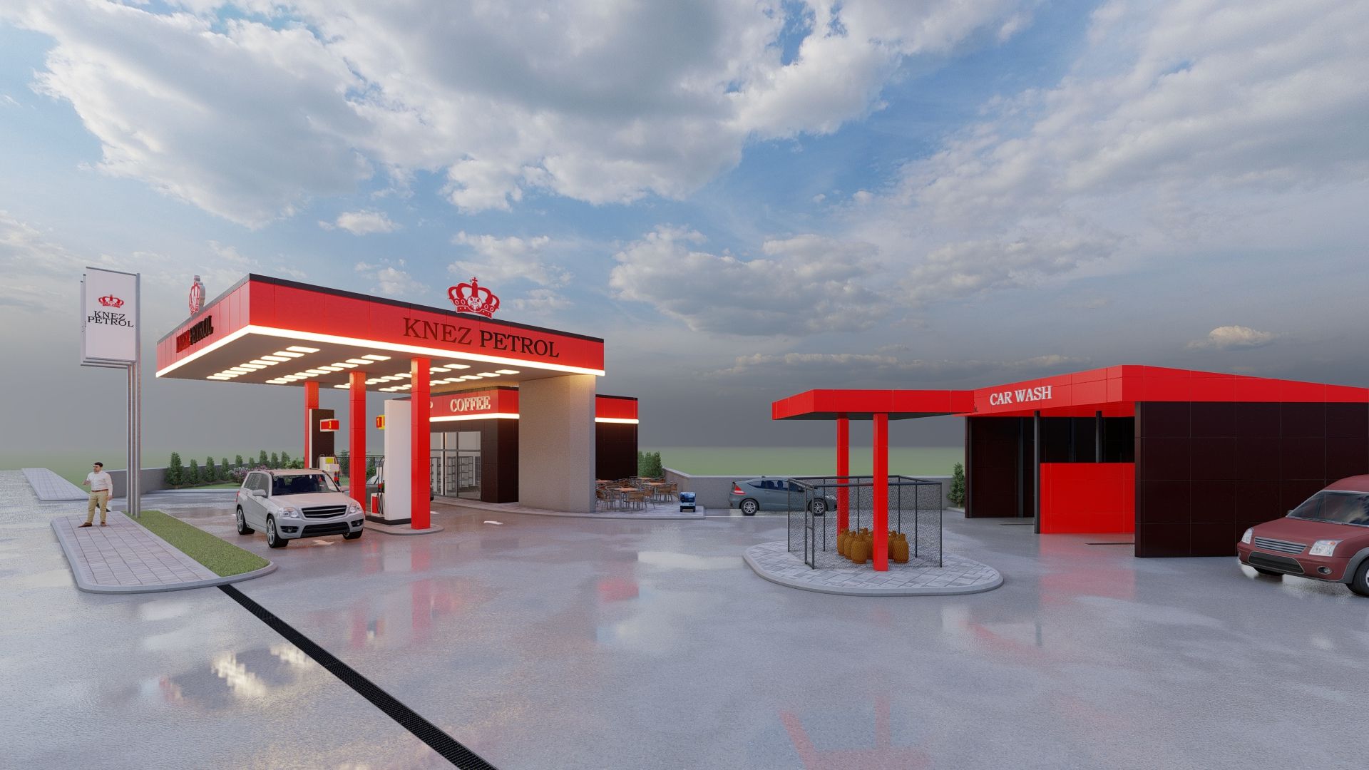 Benzinska pumpa- Bosilegrad