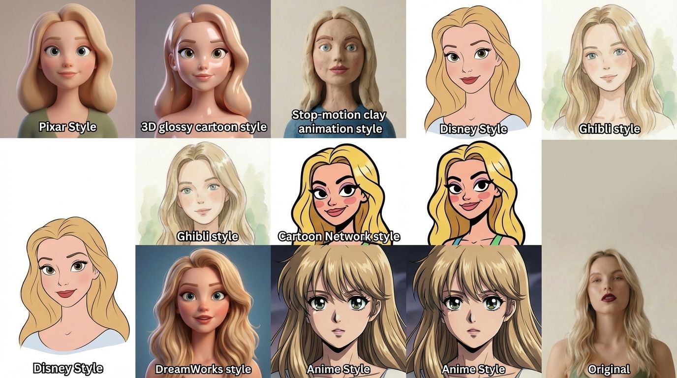 Cartoon Style reference