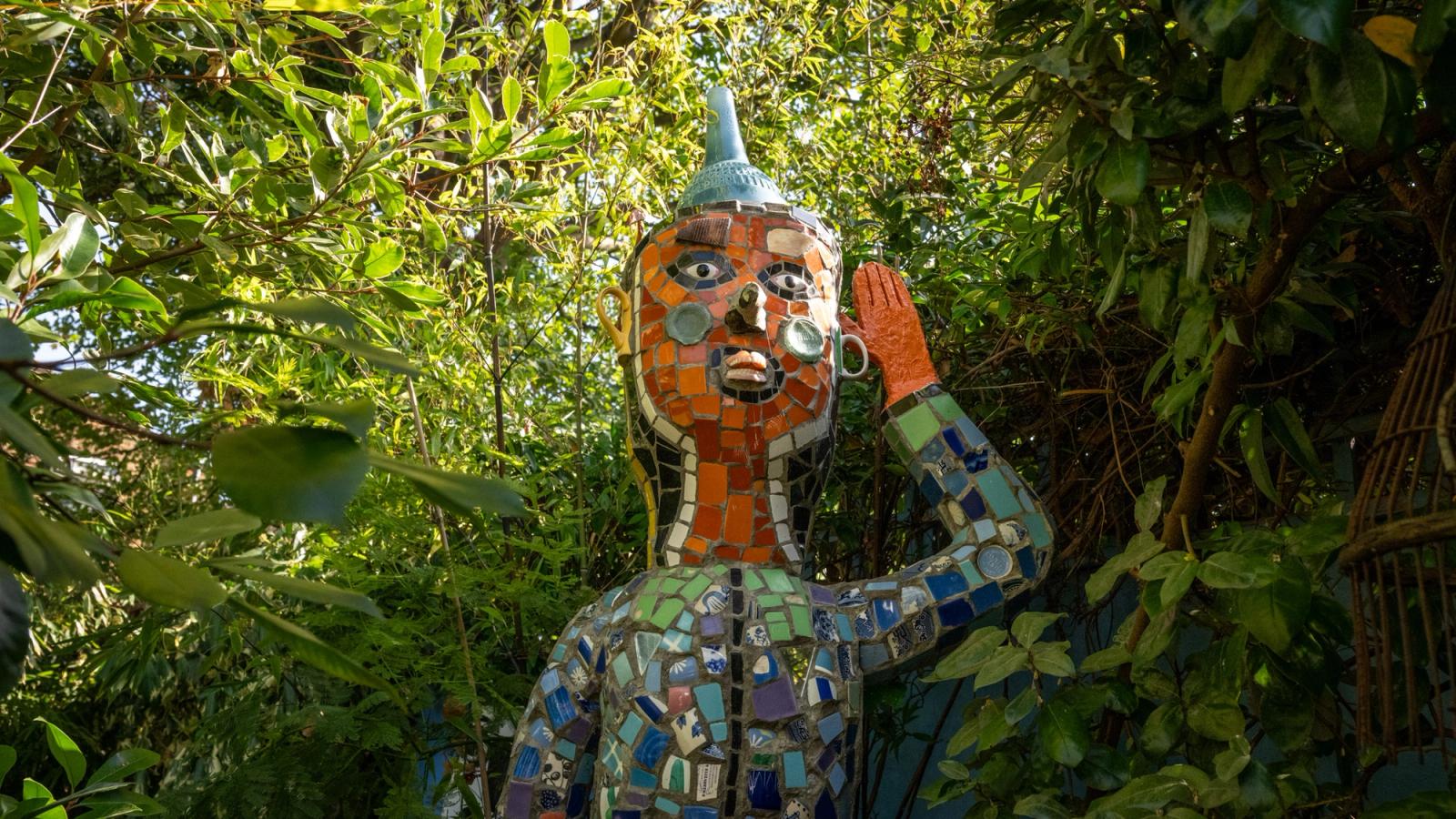 An immersive found object interior at the House of Dreams Museum, East Dulwich.