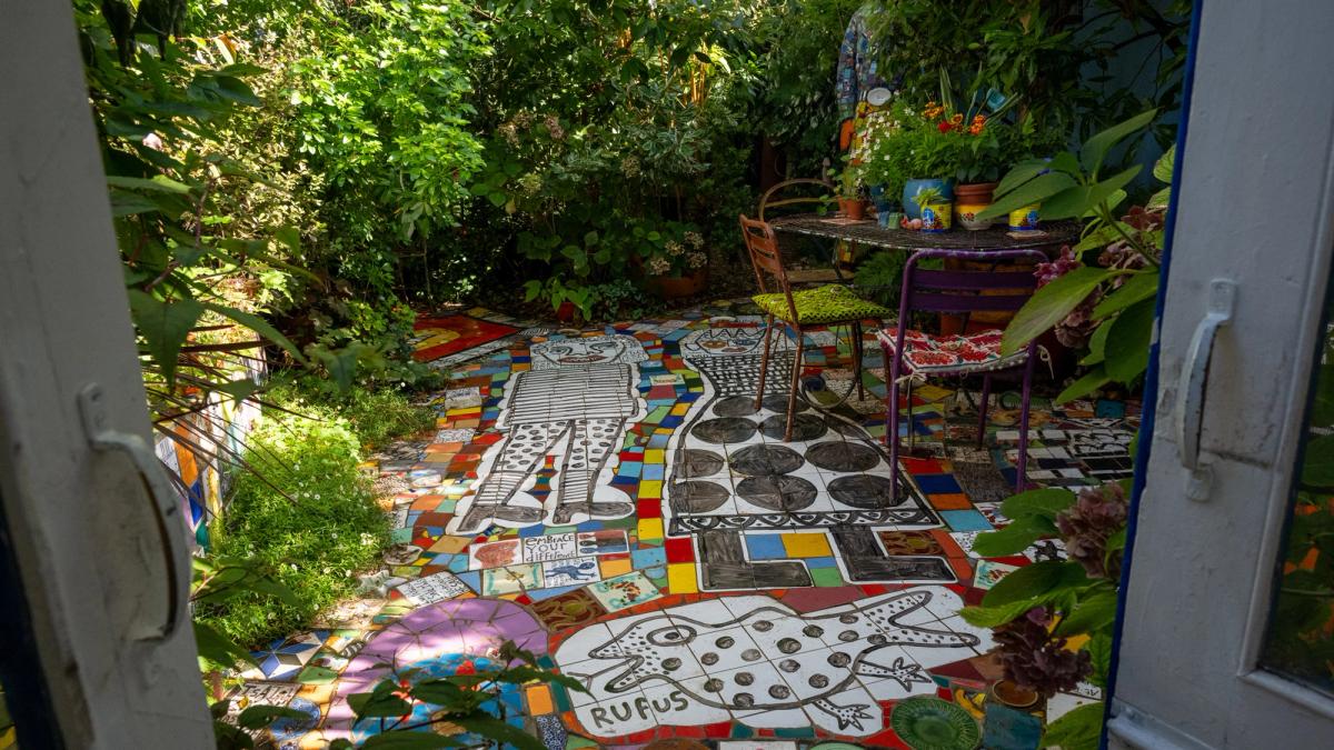 Interior detail from Stephen Wright's House of Dreams Museum in London.