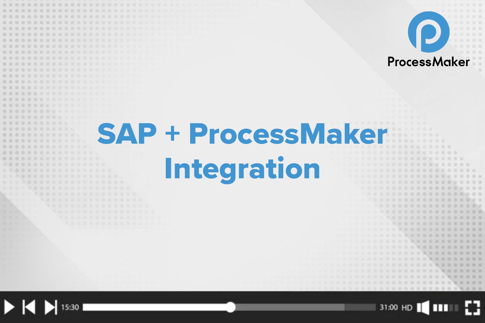 SAP + ProcessMaker Integration