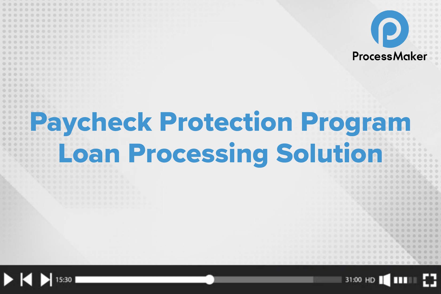SBA / PPP Application Solution for Banks