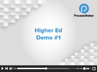 higher ed bpm demo