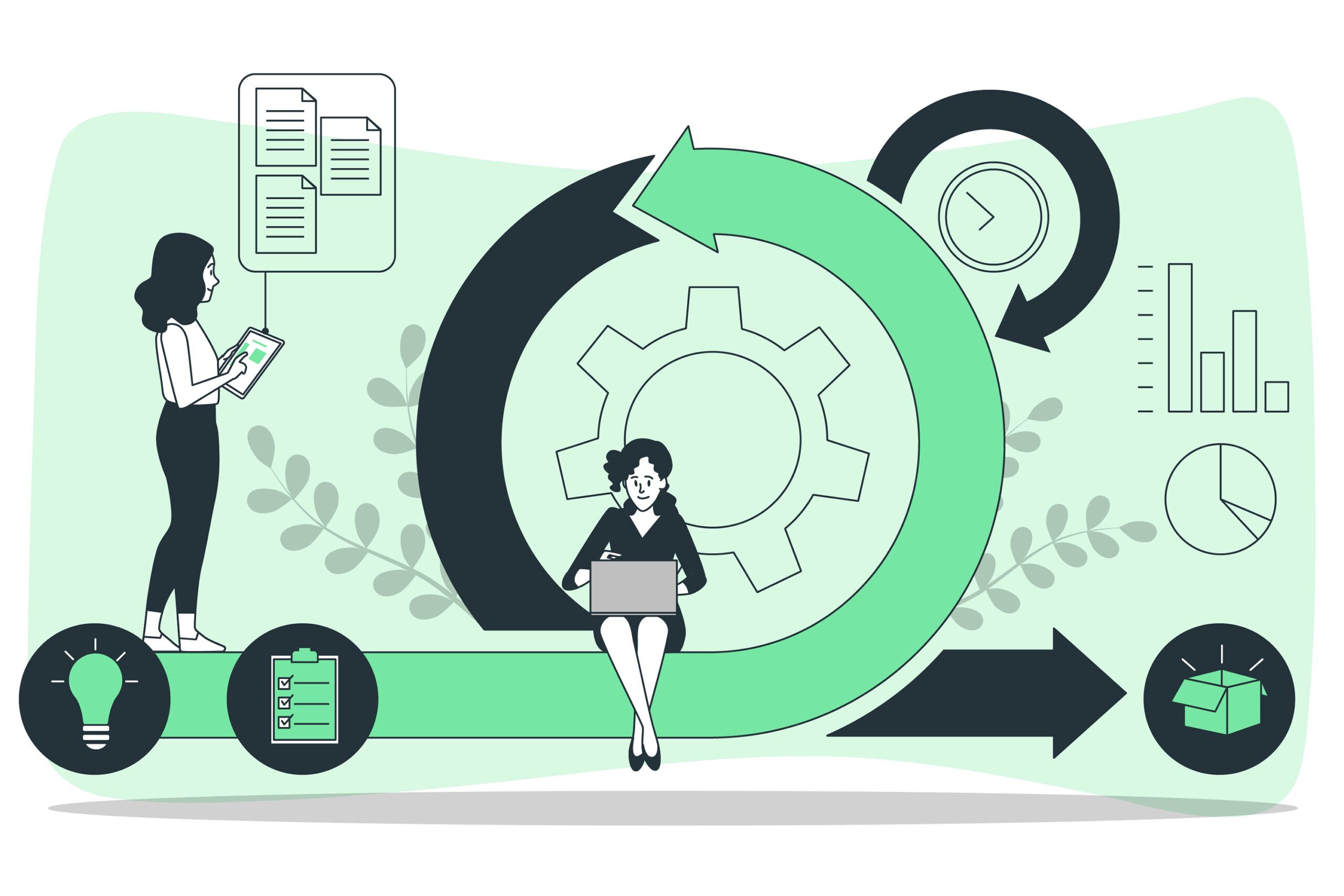 ai process generation|a blue illustration of a clock