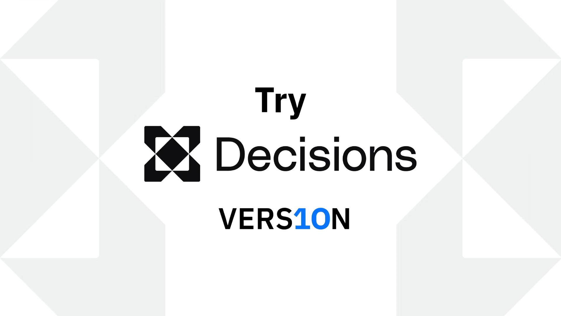 Decisions v10