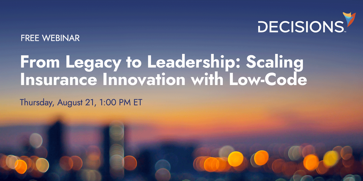From Legacy to Leadership: Scaling Insurance Innovation with Low-Code