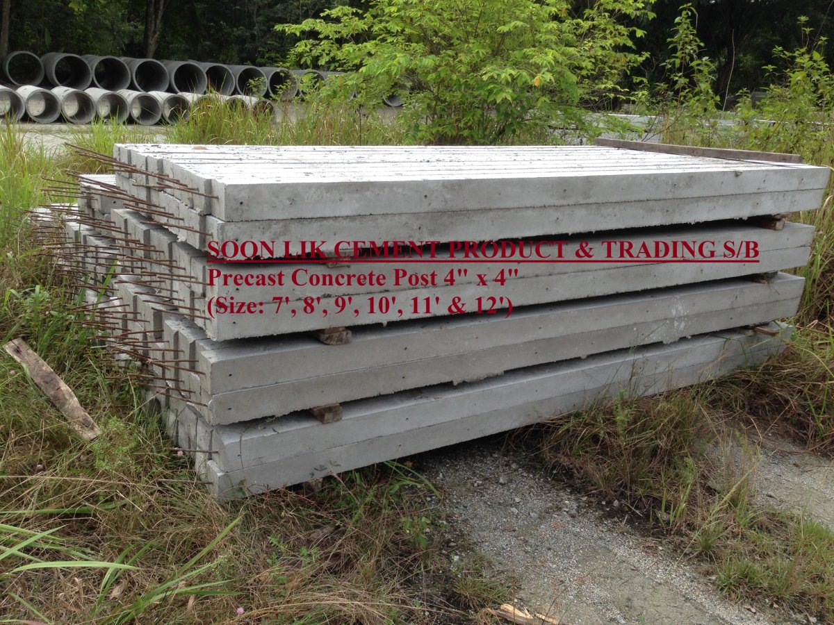 Precast Concrete Fencing & Plantation Posts