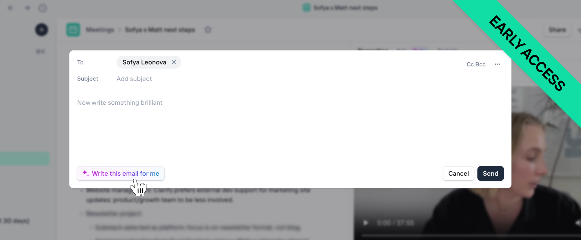 ai email drafts