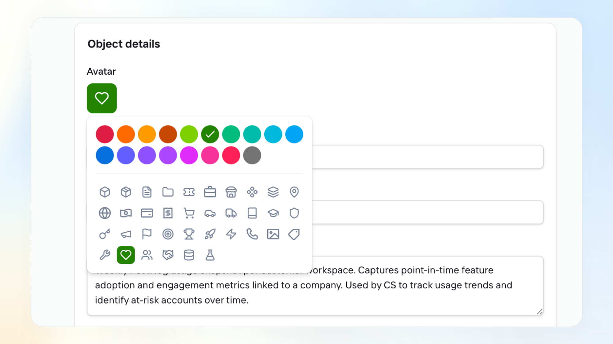 custom object icons