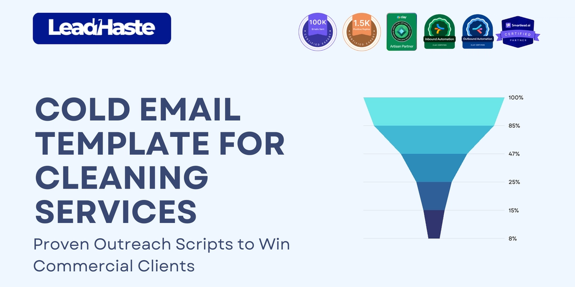 Cold Email Template for Cleaning Services