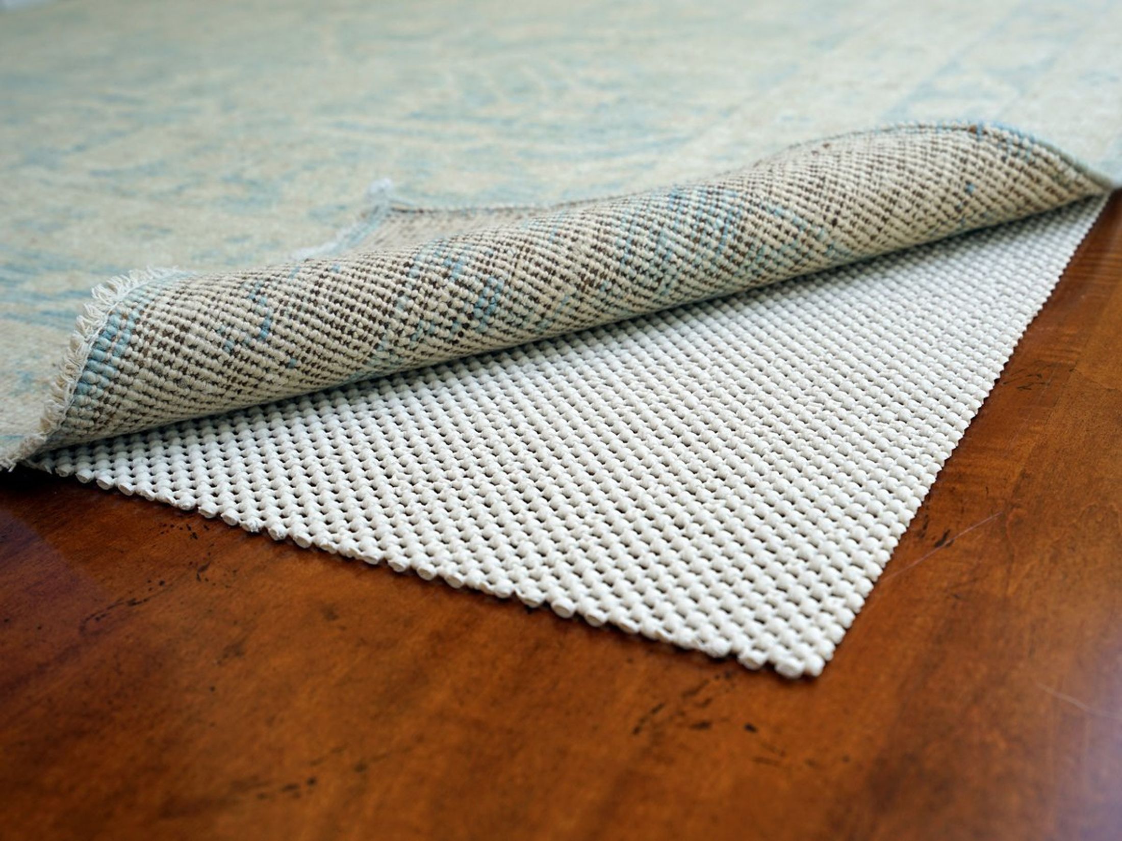 Rugs.com - 3' x 5' Everyday Performance Rug Pad 1/4 Thick Felt & Non-Slip  Backing Perfect for Any Flooring Surface