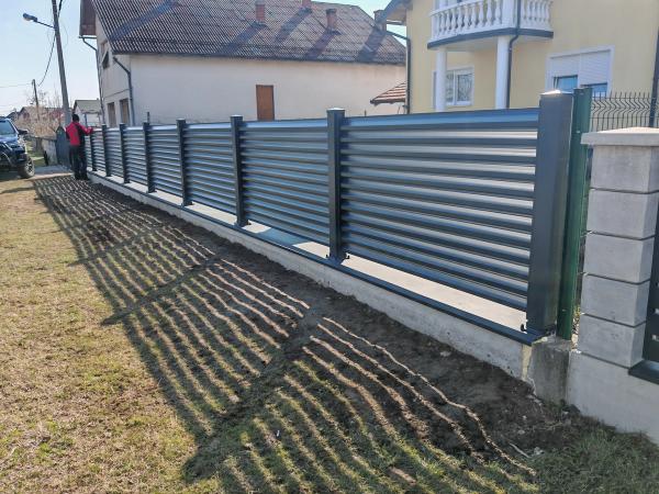 Aluminijka ograda Aluminijka ograda, antracit