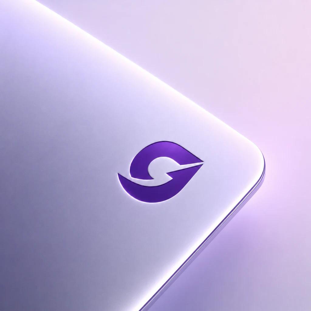 A silver laptop bearing the GrowthIQ logo, an SME seeing the financing products it qualifies for in GiQ Match