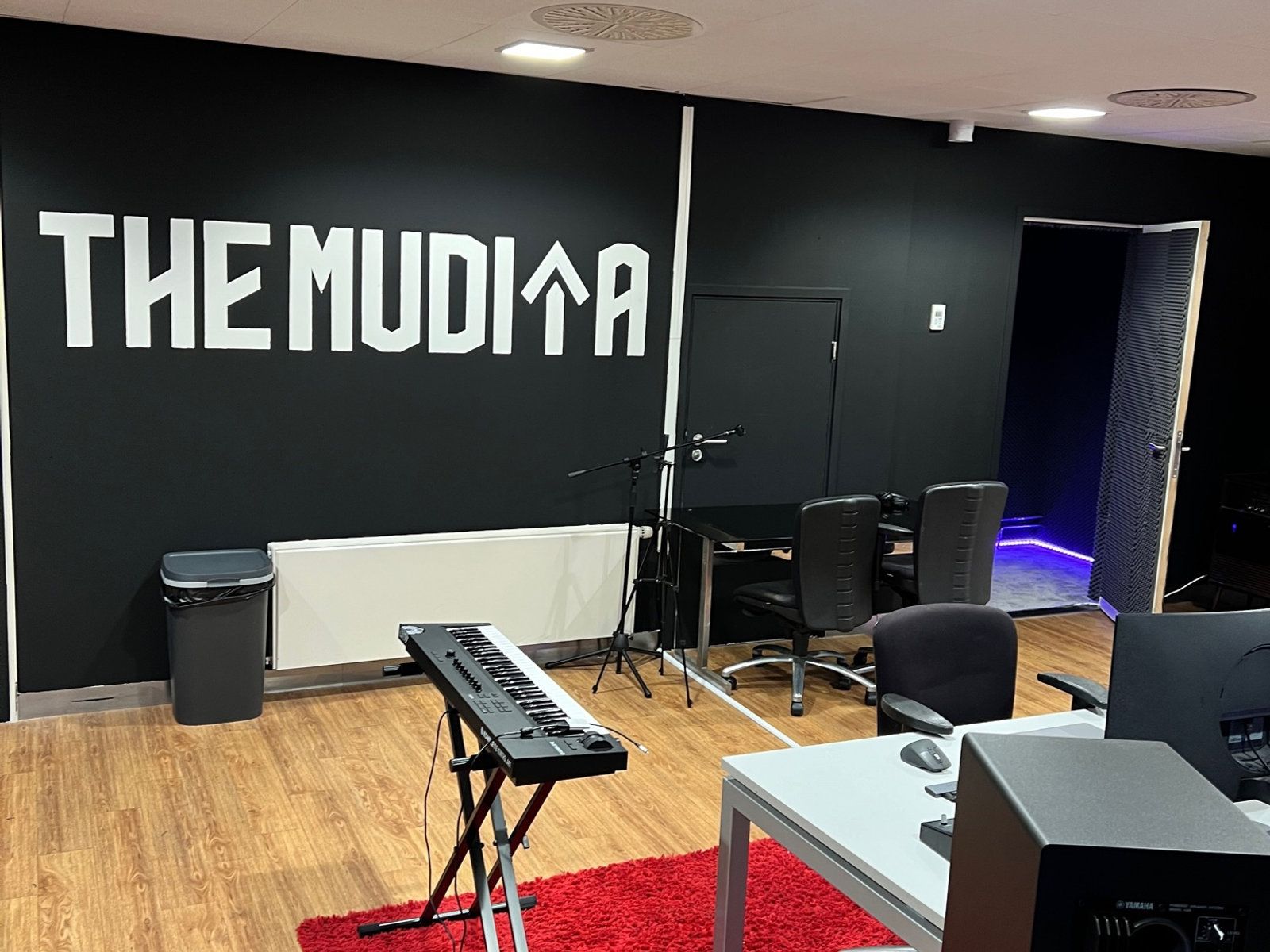 Muziekstudio – regieruimte