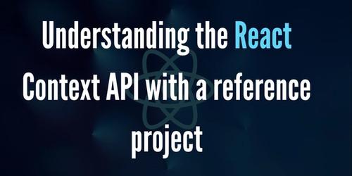 Understanding the React Context API with a reference project's picture
