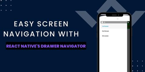 Easy screen navigation with React Native's Drawer Navigator's picture
