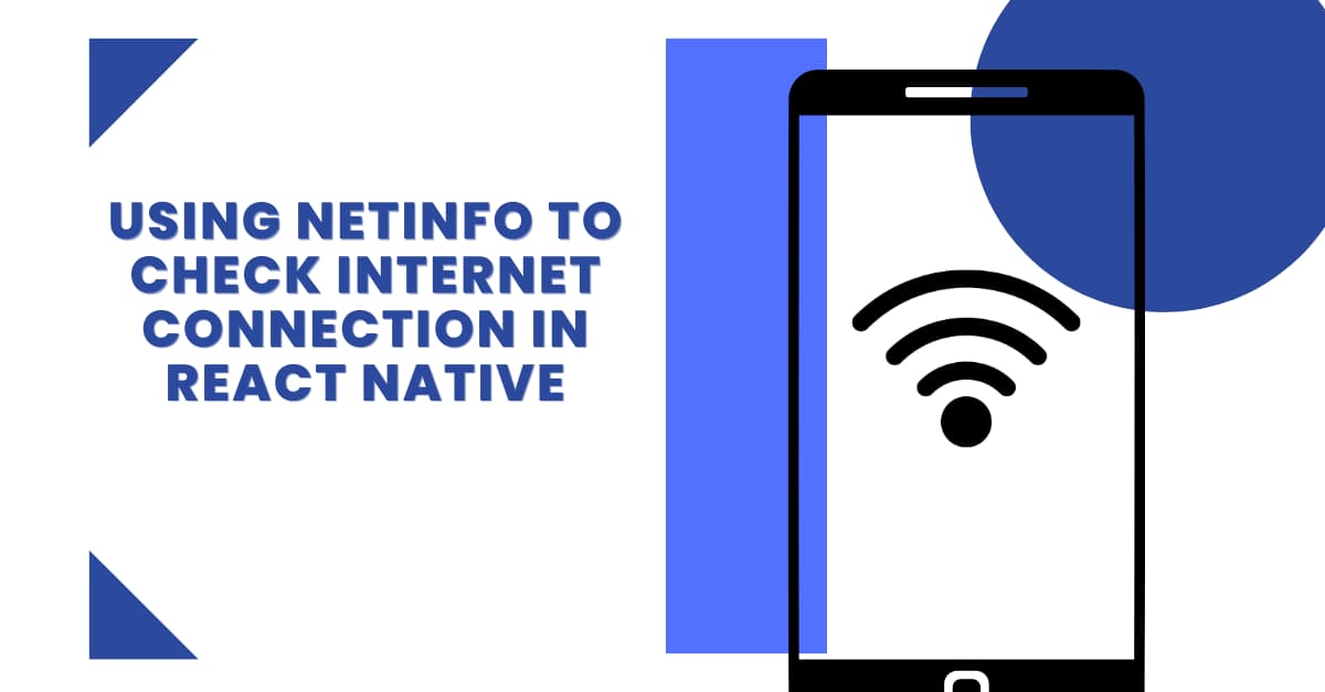 Using NetInfo to check internet connection in React Native's picture