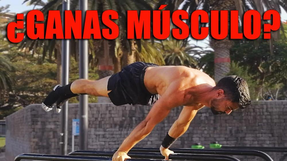 ¿Sirve el front lever y la plancha para ganar masa muscular?