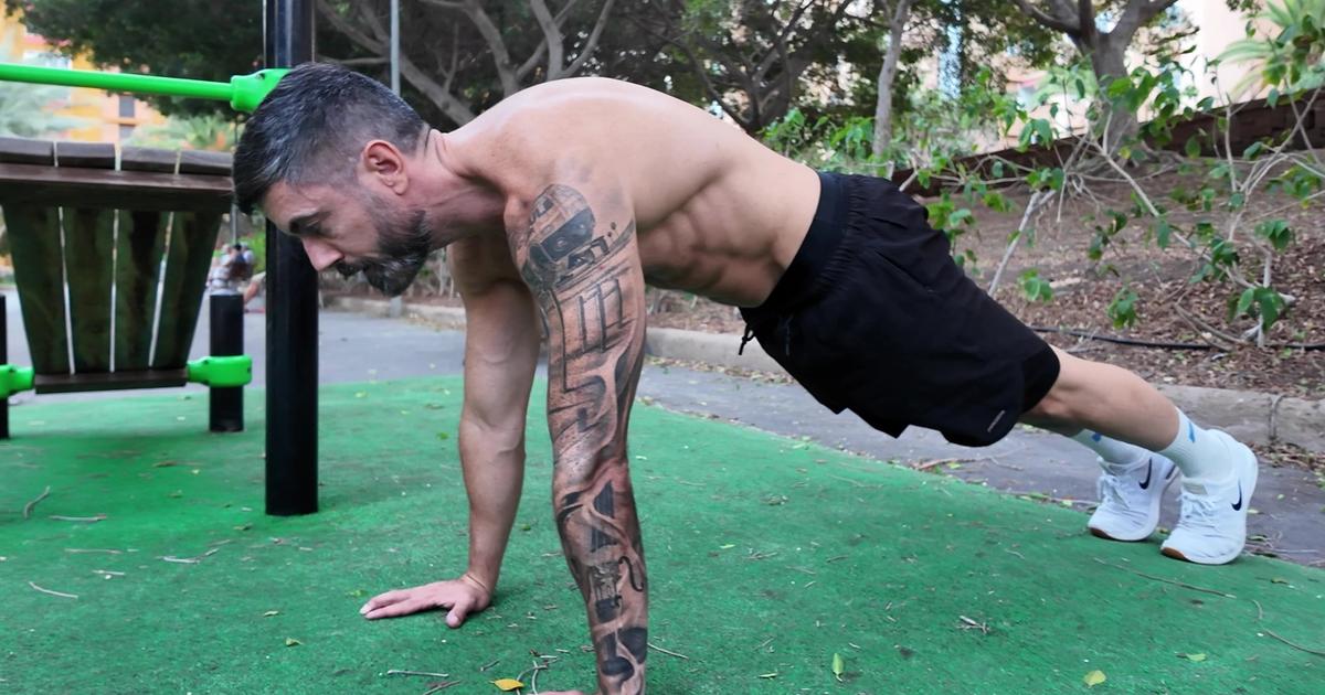 Calisthenics intermediate level routine