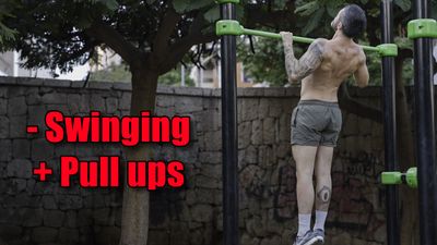 Key to improve your Pull Ups: control and optimize the swinging