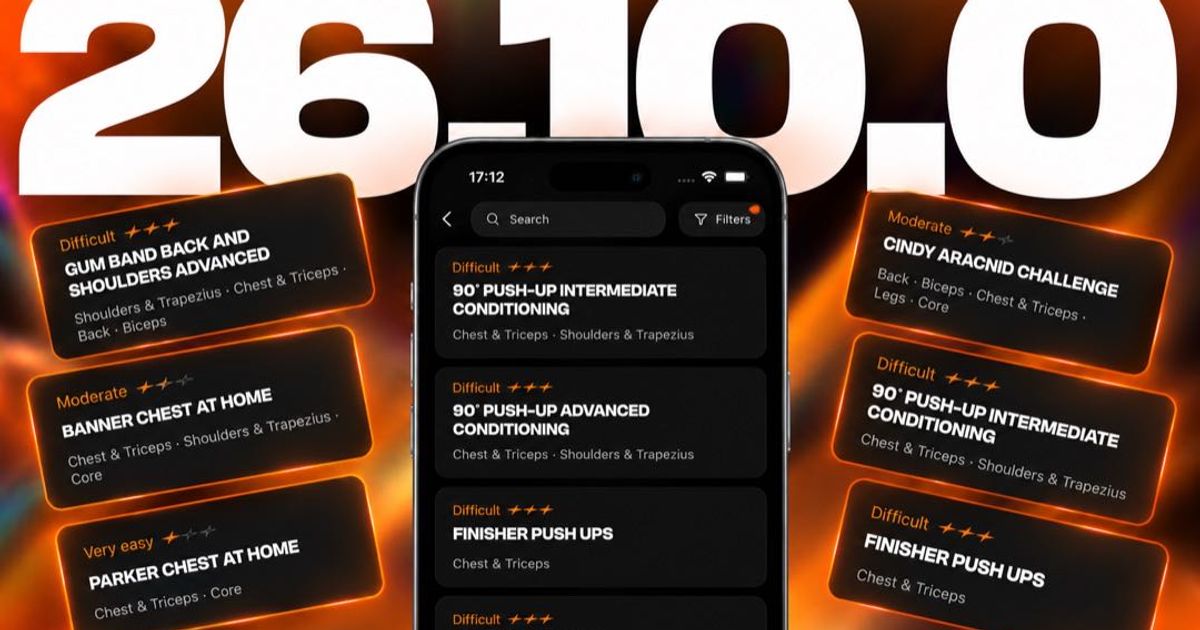 Latest Calisteniapp Update - v26.10.0