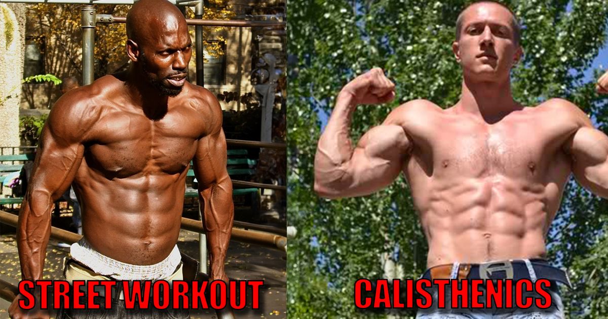 Definitions of "Calisthenics" and "Street Workout", similarities, differences, context and historical evolution