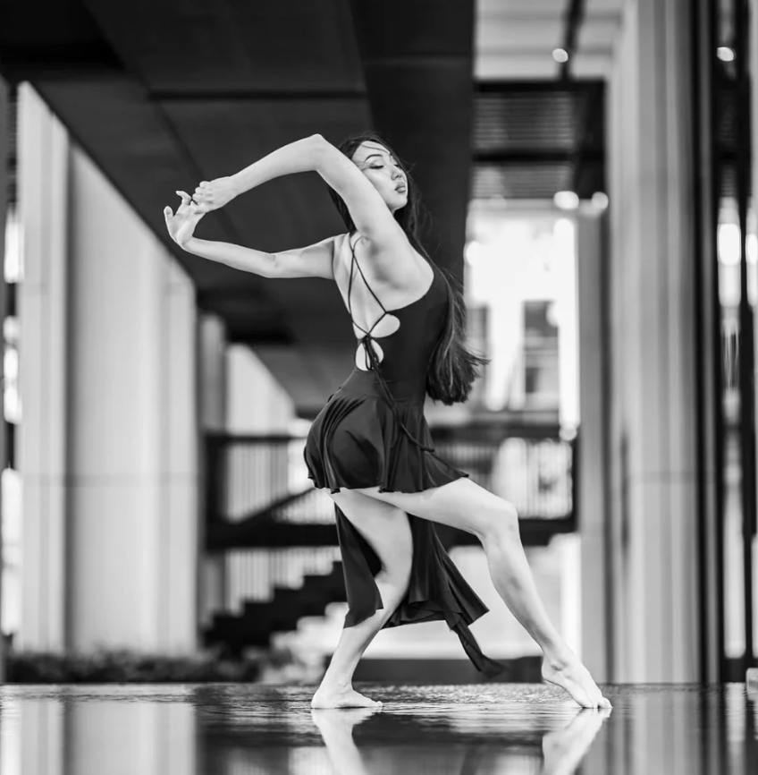 Professional dance portrait