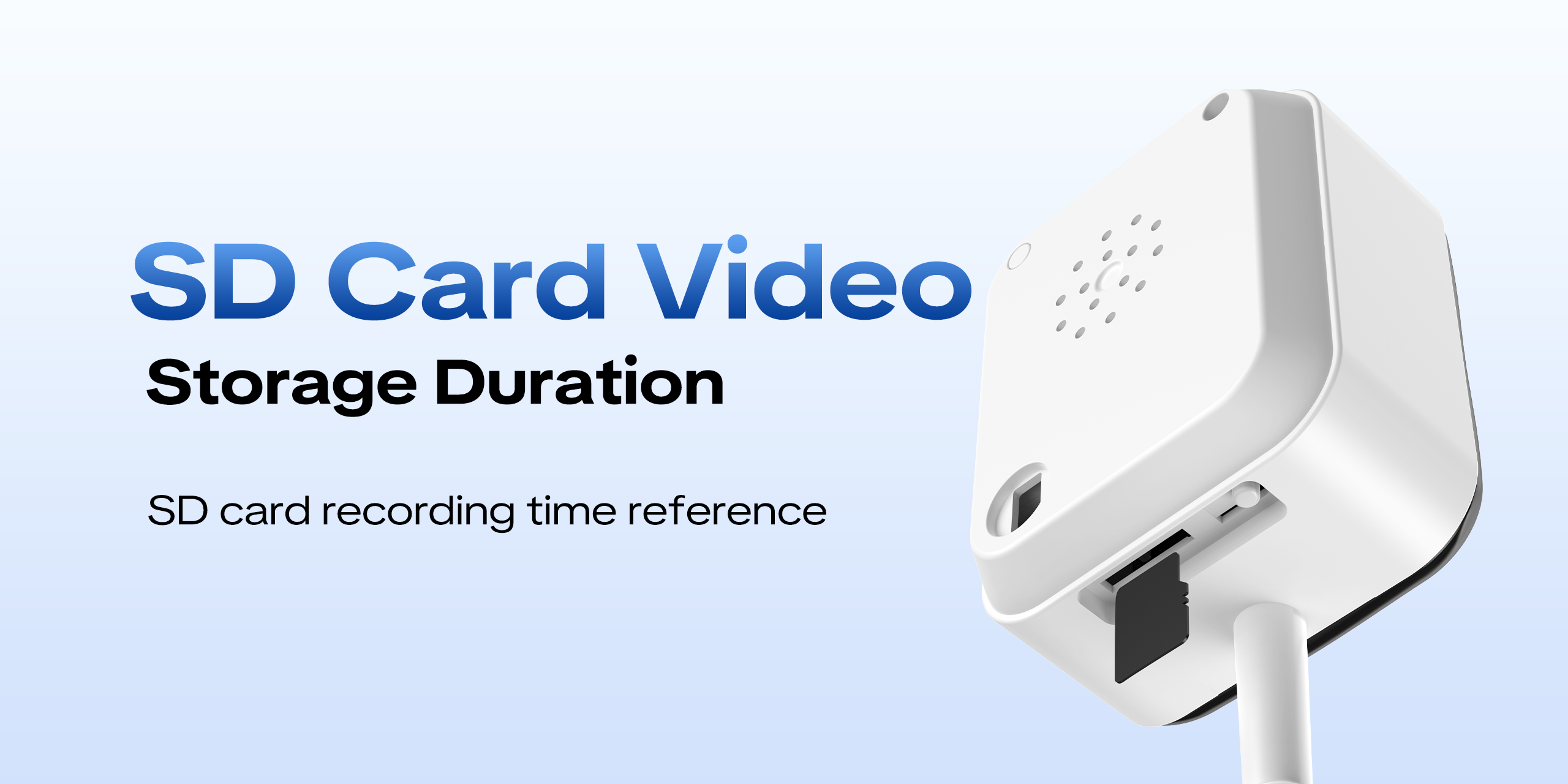 Storage duration of videos on the SD card