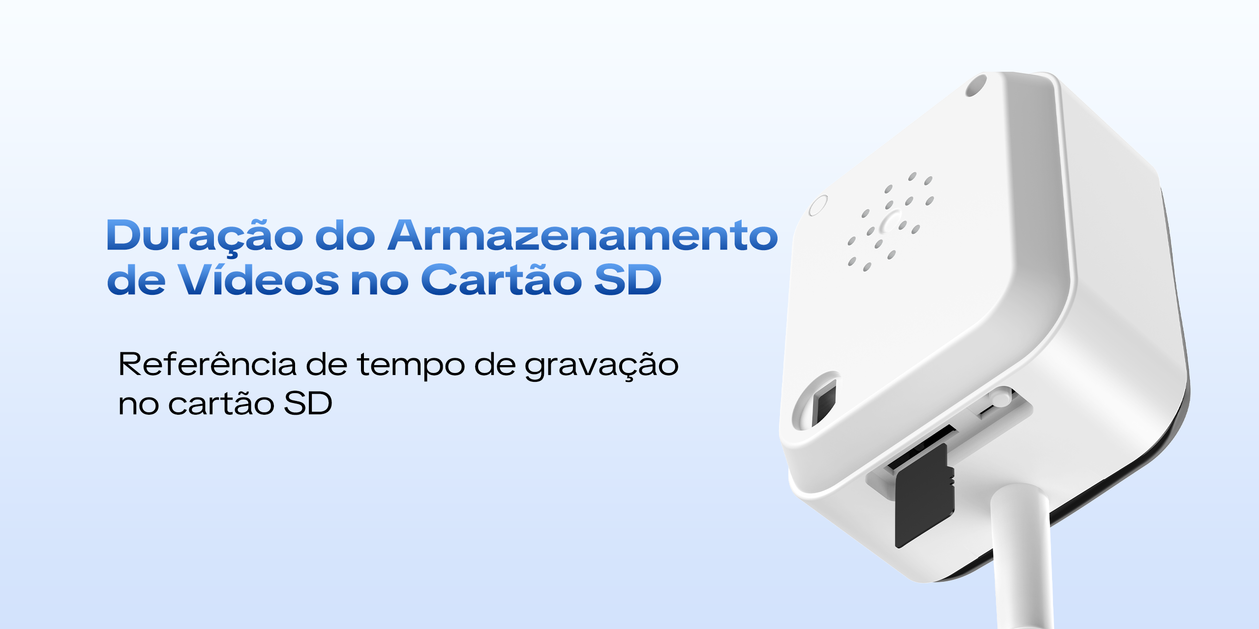 Duração da gravação no cartão SD(Inglês)