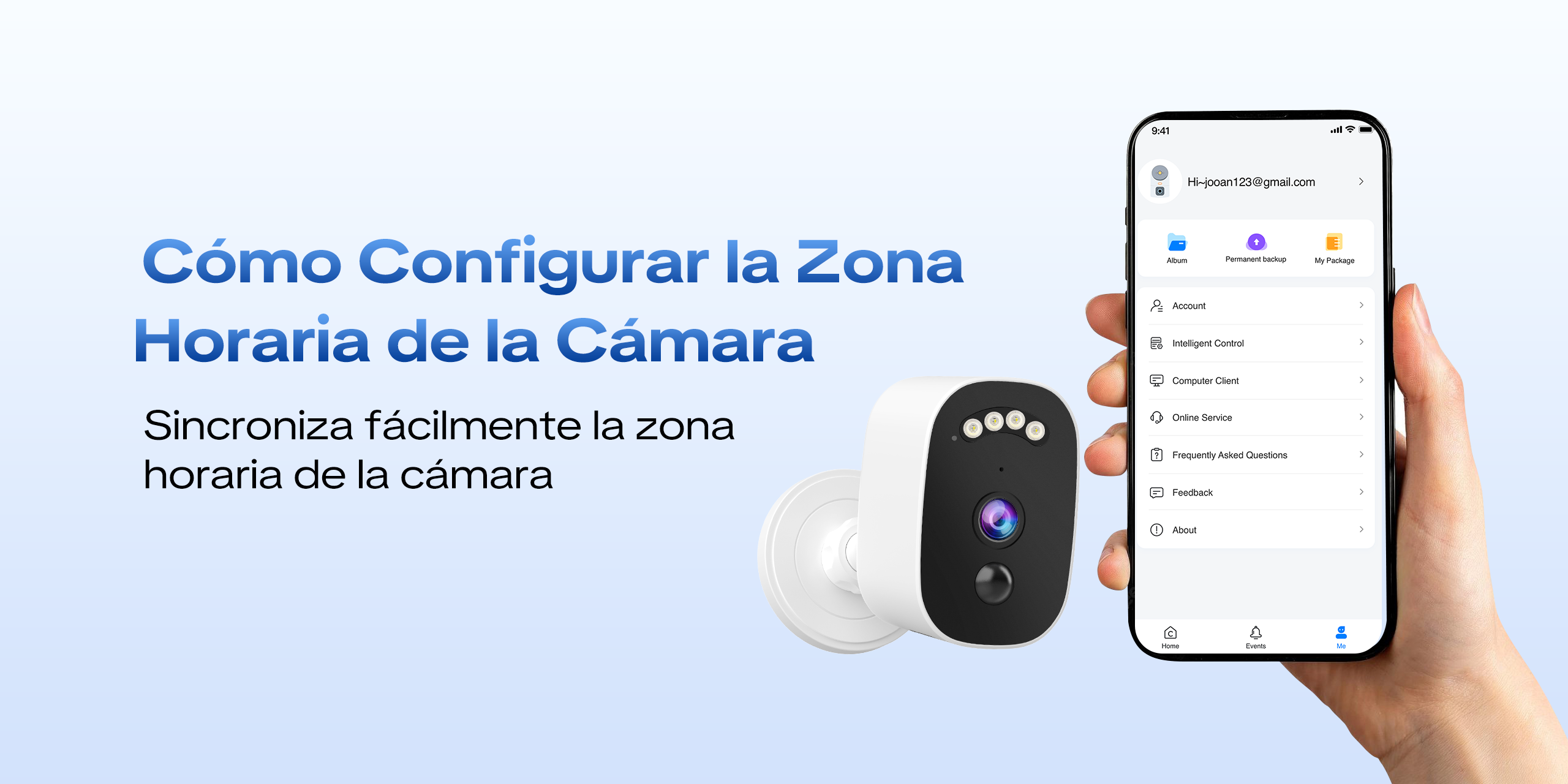 Configurar el horario