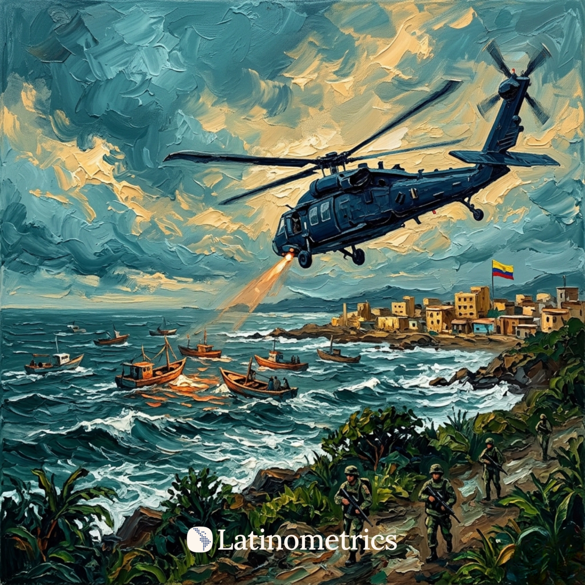 Black Hawks now hunt smugglers' boats off Ecuador's Pacific coast.