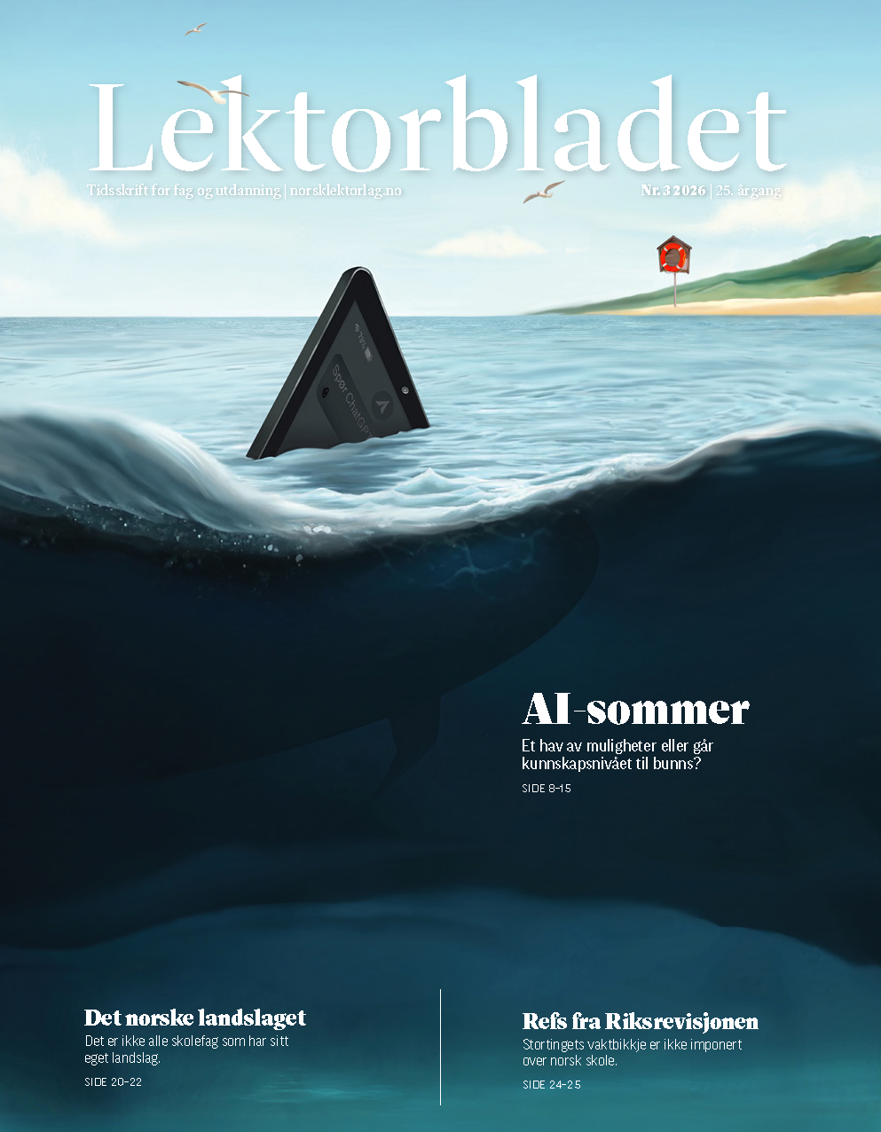 Lektorbladet magasinomslag