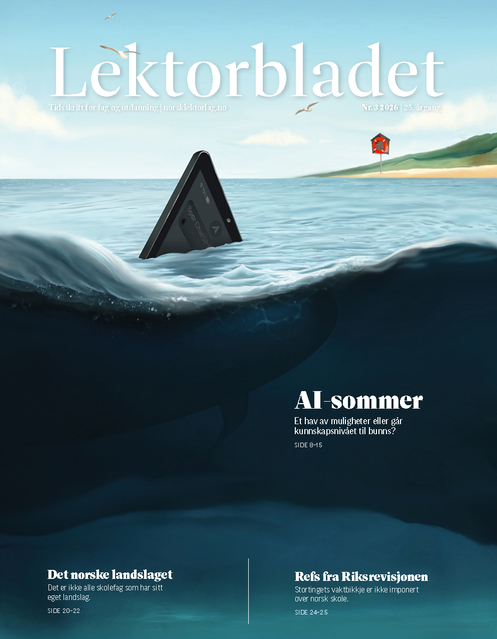 Lektorbladet magasinomslag