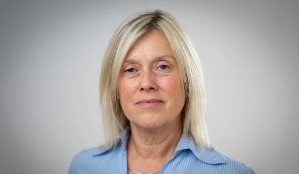 Helle Christin Nyhuus, leder i Lektorlaget. Bilde.