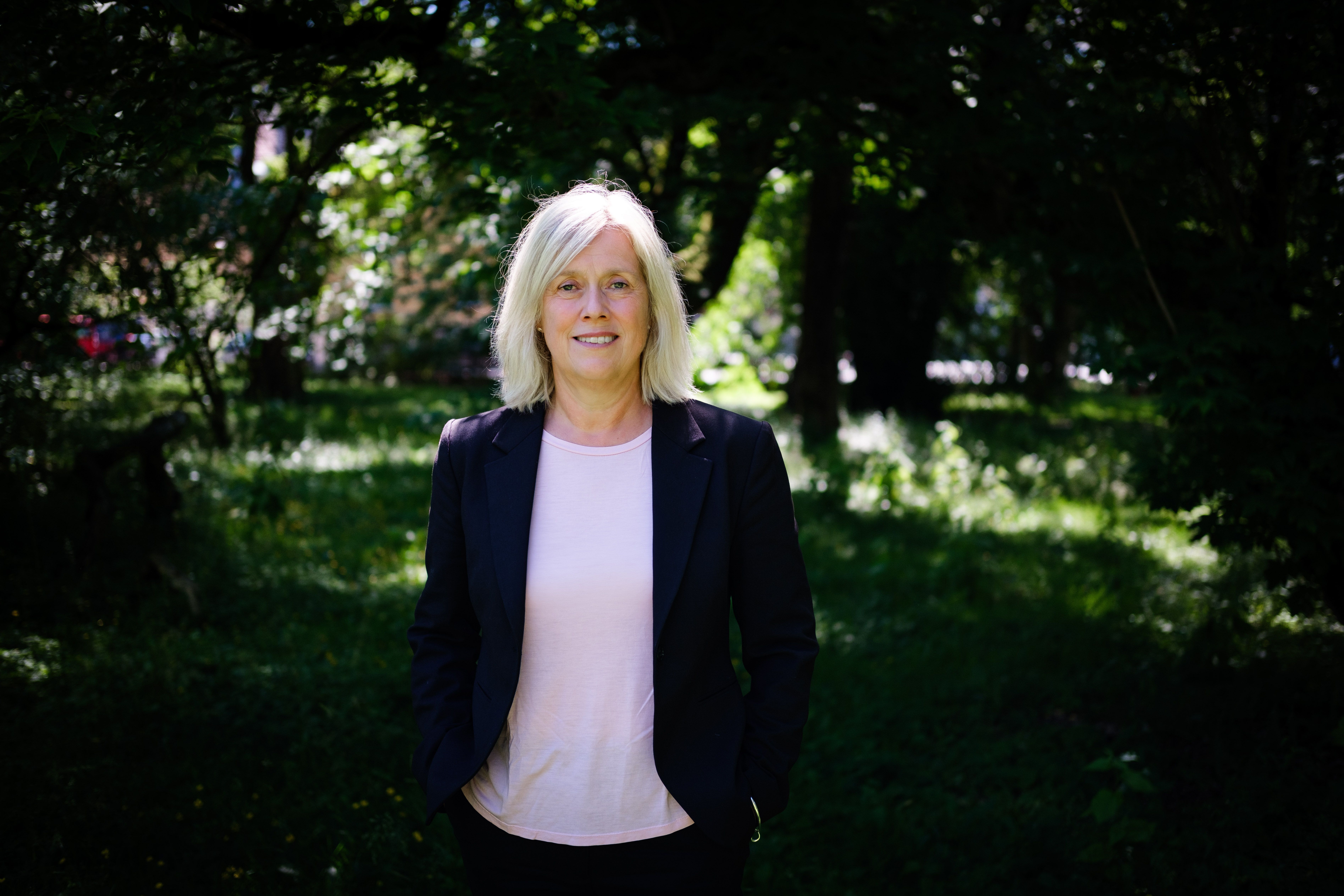 Bilde av Lektorlagets leder Helle Christin Nyhuus.