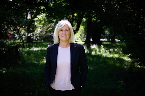 Bilde av Lektorlagets leder Helle Christin Nyhuus.