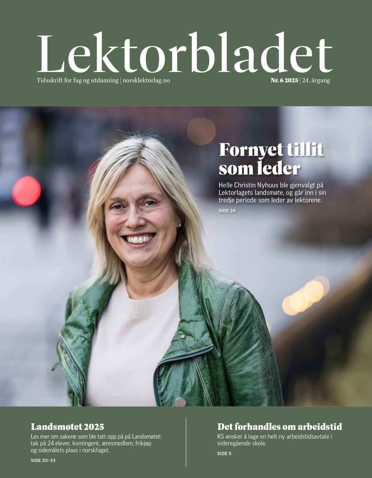 Lektorbladet magasinomslag