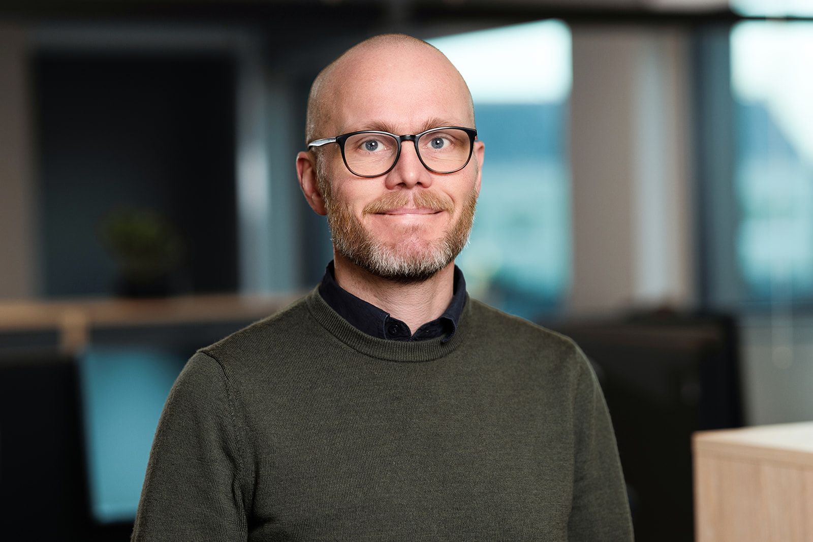 Portrett av Leif Johannes Omland