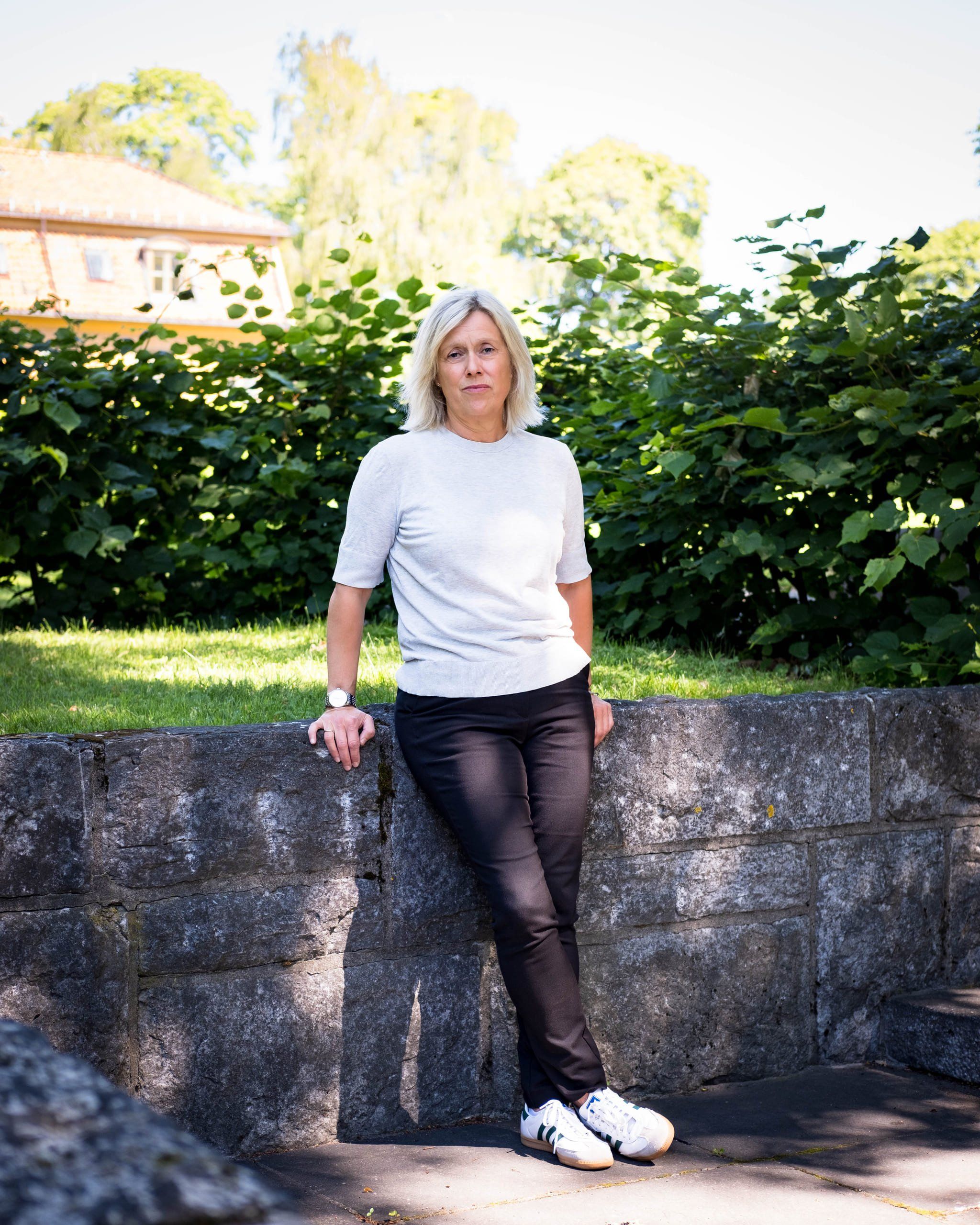 Helle Christin Nyhuus, leder i Lektorlaget. Foto: Joachim Engelstad.