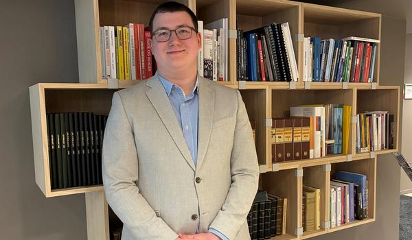 Bilde av leder for Lektorstudentene, Daniel Kristiansen.
